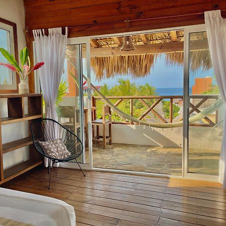 Hotel Casa Mixteca Zipolite Bagian luar foto