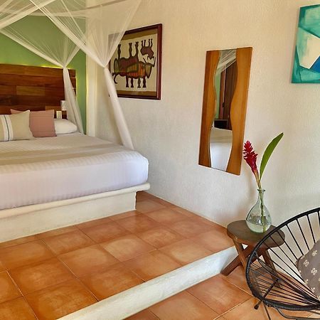 Hotel Casa Mixteca Zipolite Bagian luar foto