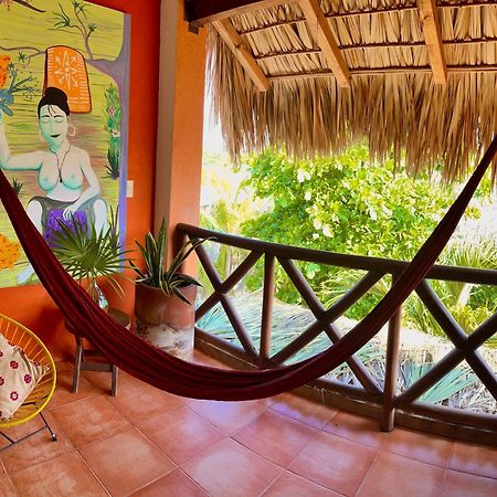 Hotel Casa Mixteca Zipolite Bagian luar foto