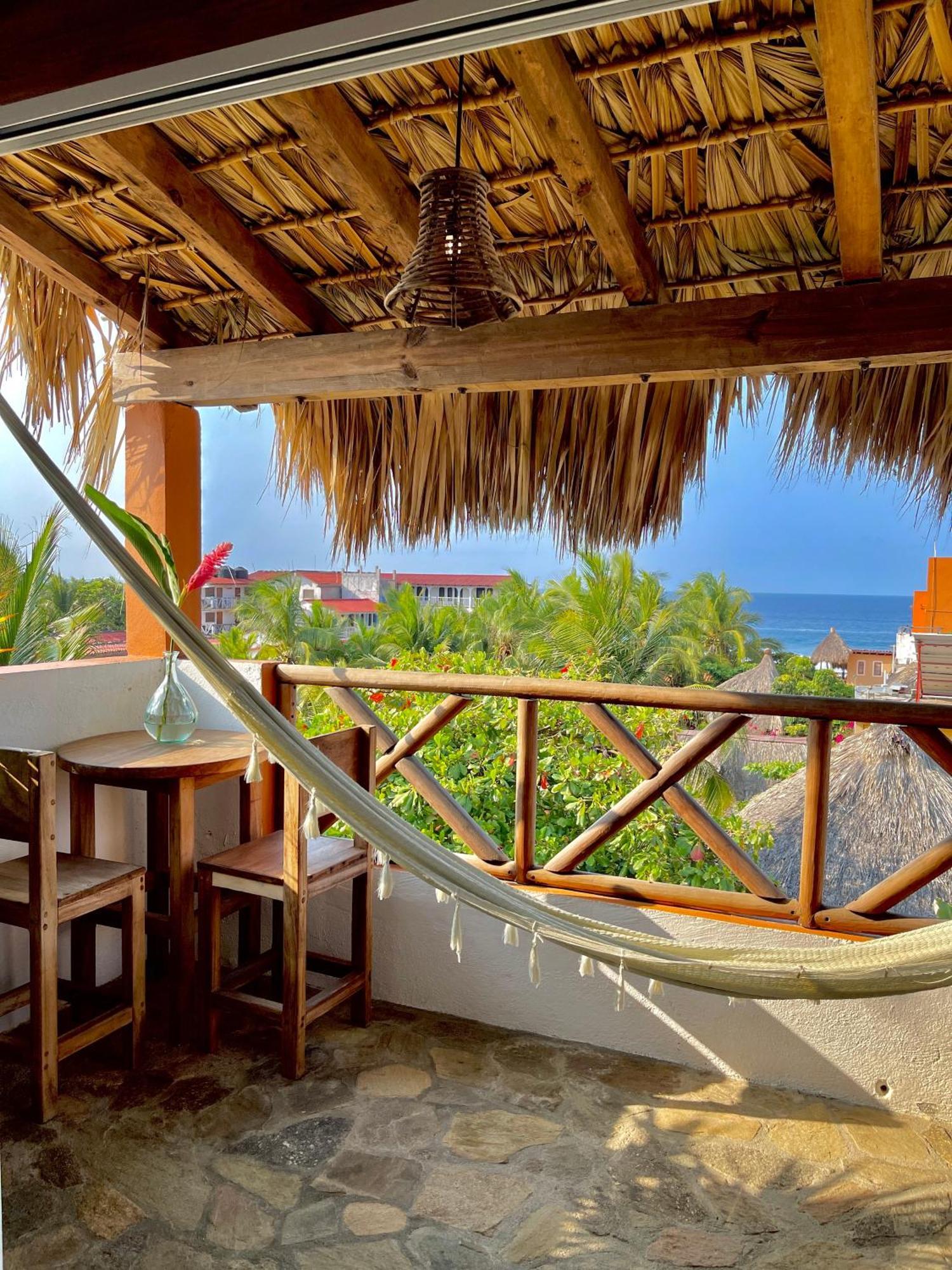 Hotel Casa Mixteca Zipolite Bagian luar foto