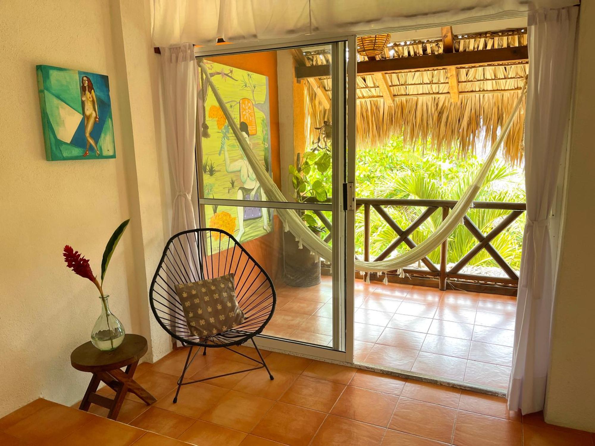 Hotel Casa Mixteca Zipolite Bagian luar foto