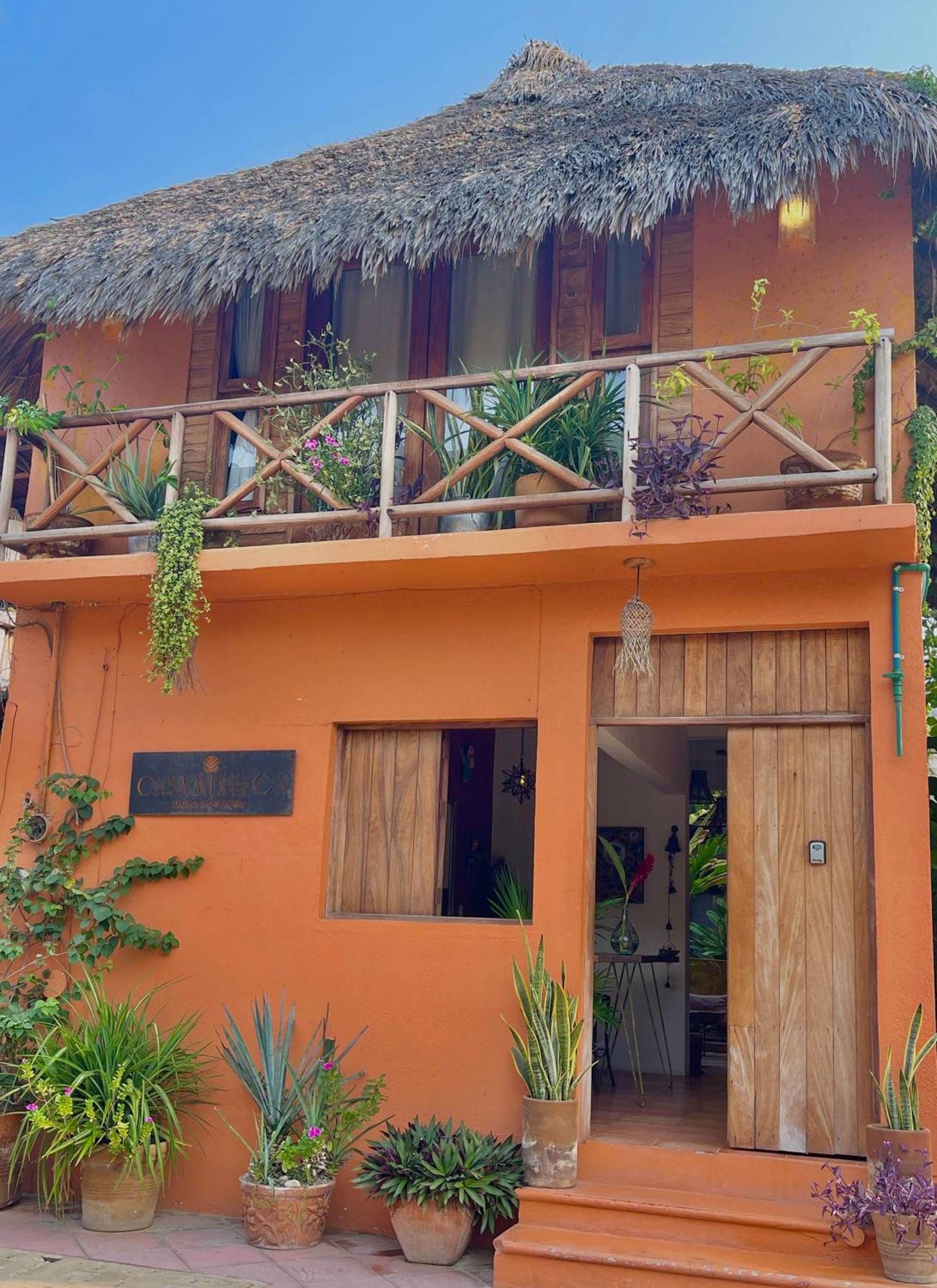 Hotel Casa Mixteca Zipolite Bagian luar foto