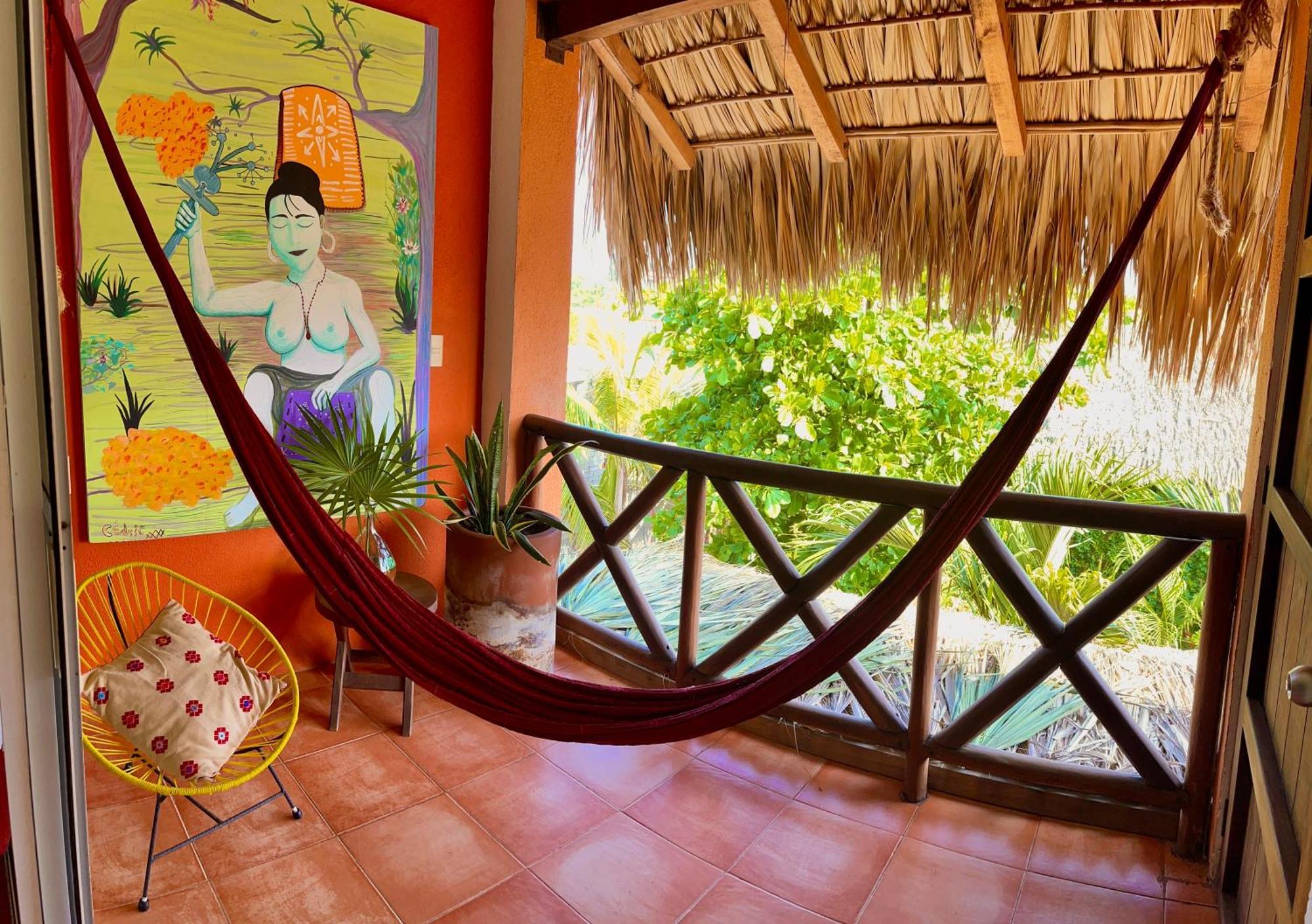 Hotel Casa Mixteca Zipolite Bagian luar foto